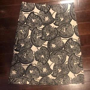 Heart Moon Star knee length skirt size 0